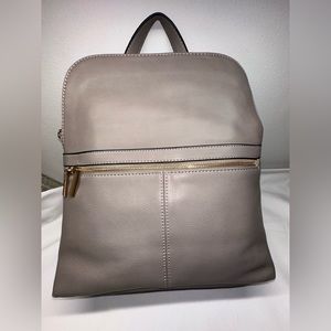A.New.Day Gray Backpack Purse NWT